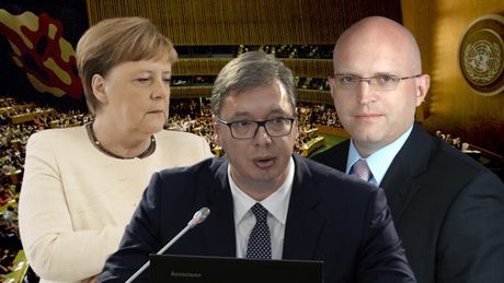 Ujedinjene Nacije, Aleksandar Vucic, Angela Merkel, Filip Riker