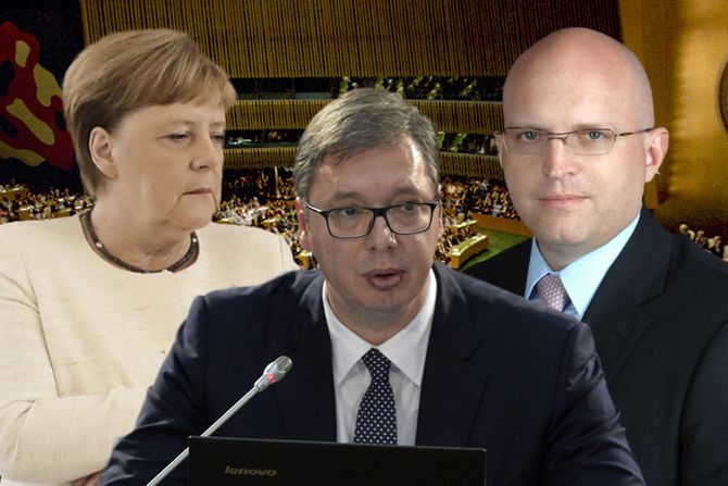 Ujedinjene Nacije, Aleksandar Vucic, Angela Merkel, Filip Riker