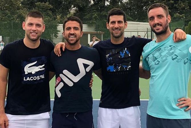 Novak Đoković i Janko Tipsarević, Viktor Troicki