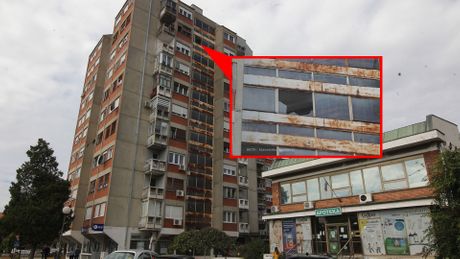 Pancevo devojka pala sa zgrade