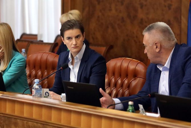 Sednica vlade Srbije, Ana Brnabić, Vlada Srbije