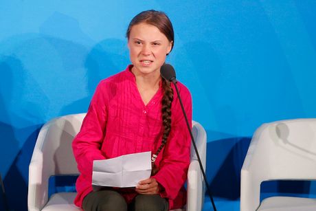 Greta Thunberg, Klimatske promene
