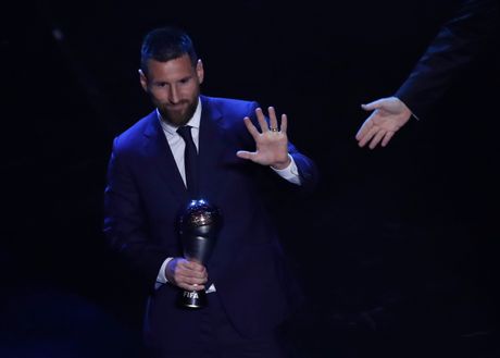 APTOPIX Italy Soccer FIFA Awards