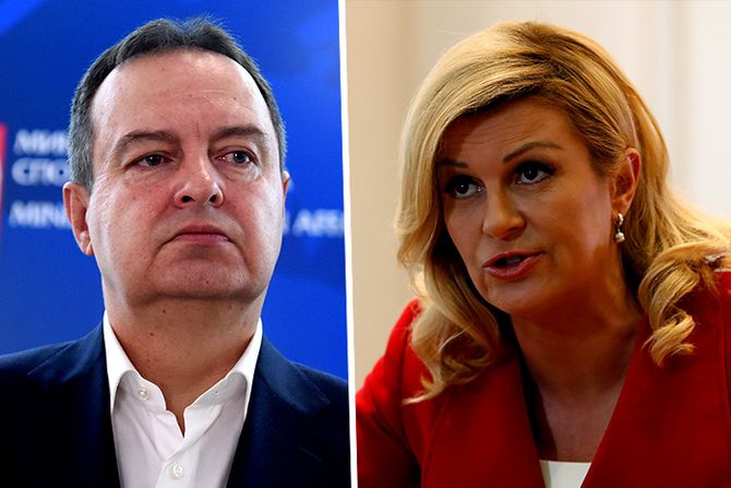 Kolinda Grabar Kitarović, Ivica Dačić