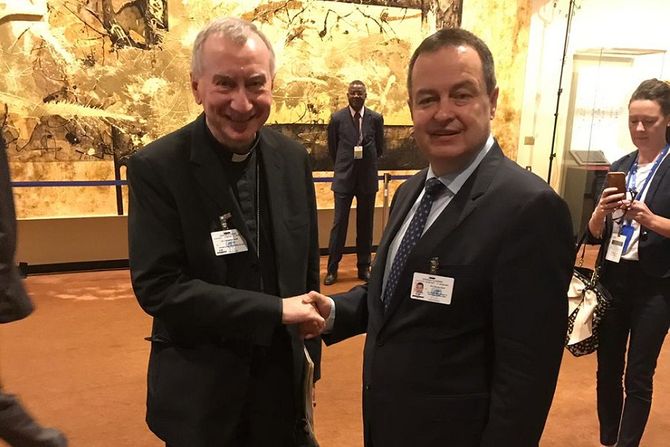 Ivica Dačić, Pietro Parolin, Njujork, UN Ivica Dačić, Pietro Parolin, Njujork, UN