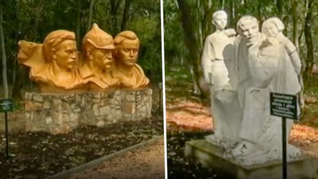 Park nepodobnih spomenika, Ukrajna