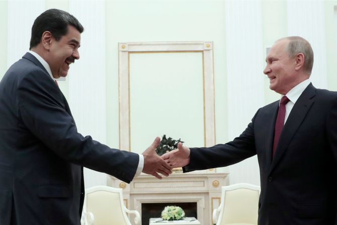 Nikolas Maduro i Vladimir Putin