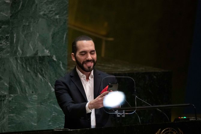 Nayib Bukele, predsednik El Salvadora