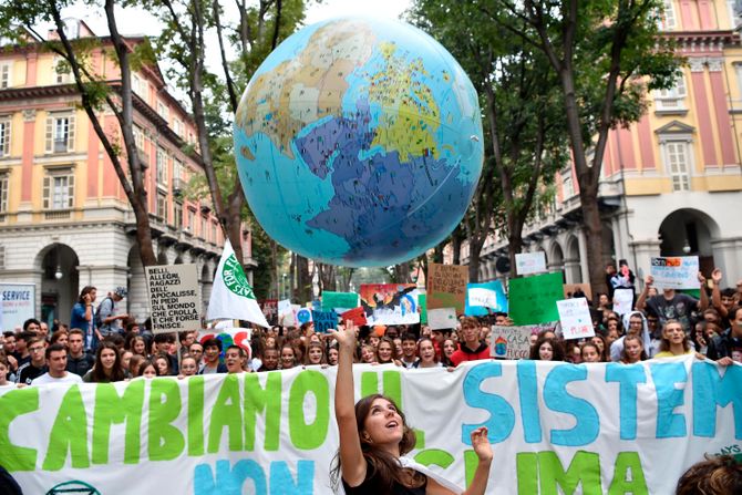 Klimatski protest Italija