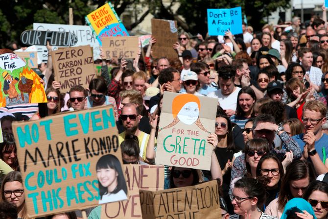 Novi Zeland, klimatski protest