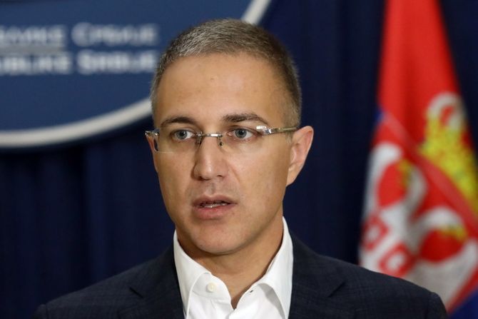 Nebojša Stefanović, Ana Brnabić, Satanak radne grupa za saradnju sa OEBS -om Nebojša Stefanović, Ana Brnabić, Satanak radne grupa za saradnju sa OEBS -om