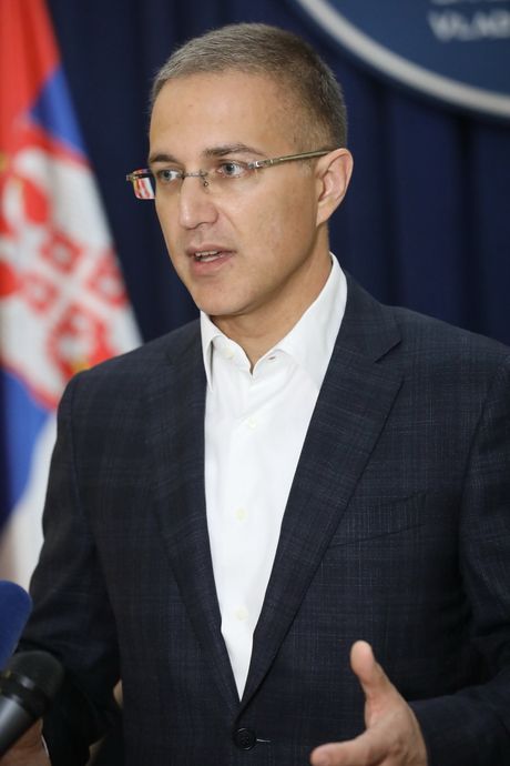Nebojša Stefanović, Ana Brnabić, Satanak radne grupa za saradnju sa OEBS -om Nebojša Stefanović, Ana Brnabić, Satanak radne grupa za saradnju sa OEBS -om