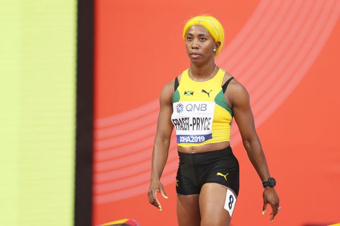 Šeli En Frejzer Prajs, Doha 2019 Šeli En Frejzer Prajs, Doha 2019