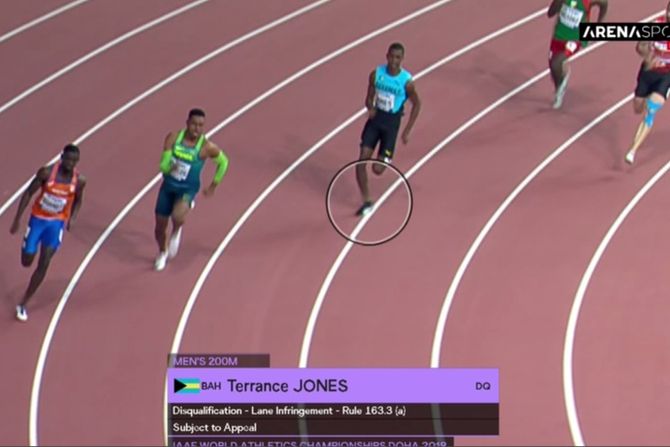 VAR atletika, Doha 2019