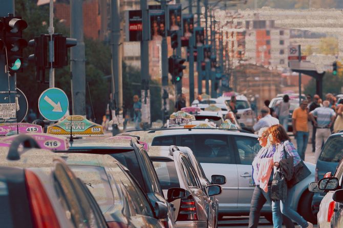 anketa taksisti taxi protest