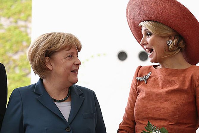 Angela Merkel, Kraljica Maksima