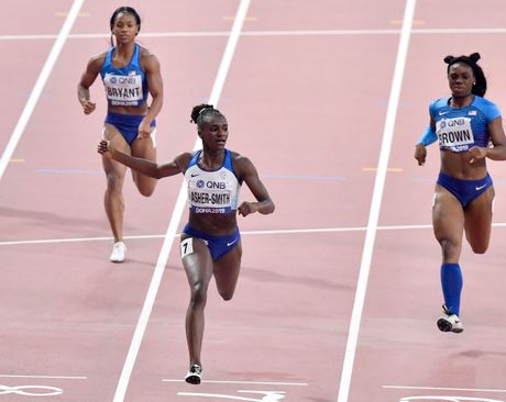 Dina Ašer Smit, 200 metara finale, Doha 2019