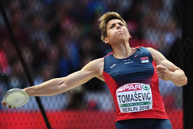 Dragana Tomašević, bacanje diska Dragana Tomašević, bacanje diska