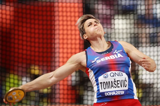Dragana Tomašević, Doha 2019 Dragana Tomašević, Doha 2019