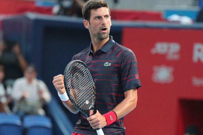 Novak Đoković, ATP Tokio Novak Đoković, ATP Tokio
