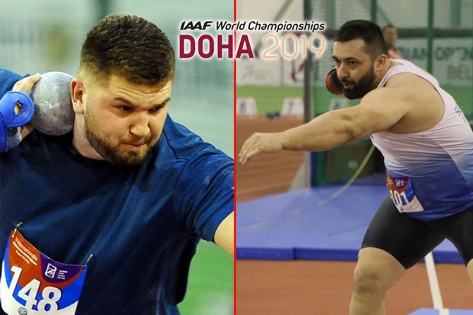 Asmir Kolašinac i Armin Sinančević, SP Doha 2019