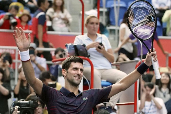 Novak Đoković, ATP Tokio 2019