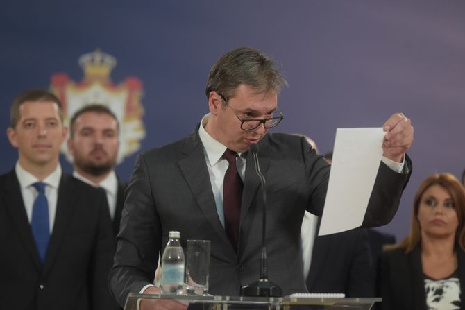 Aleksandar Vucic, Srpska lista