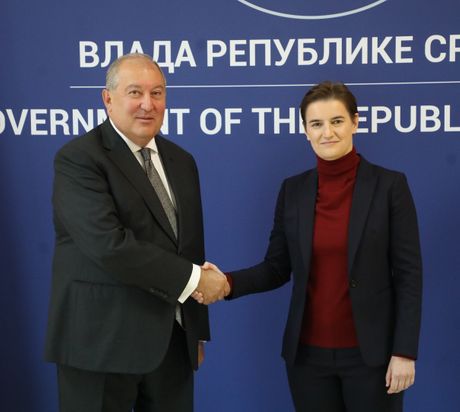 Ana Brnabic, Armen Sarkisijan Ana Brnabic, Armen Sarkisijan