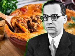 Ivo Andrić, pita od mesa, jagnjeća sarmica