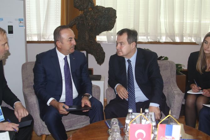 Ivica Dacic, Mevlut Cavusoglu