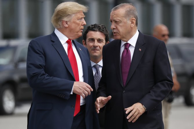 Tramp i Erdogan Tramp i Erdogan