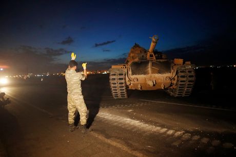 Turska vojska, tenkovi, Sirija