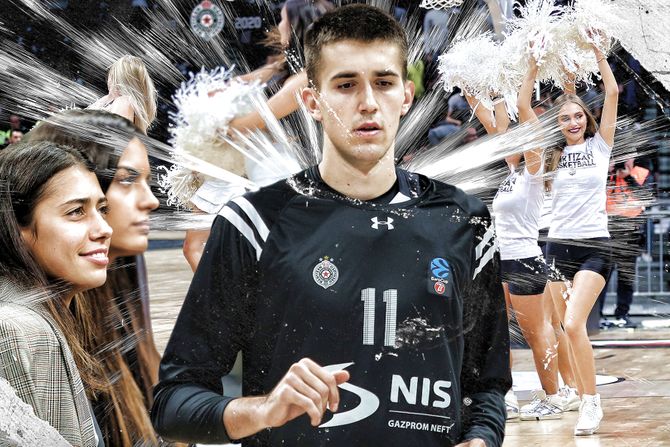 KK Partizan, Seksi plesačice, novi Partizanov Vanja, Olga Danilovic