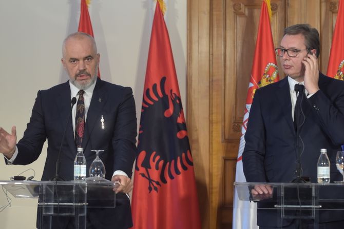 Aleksandar Vucic, Zoran Zaev, Edi Rama