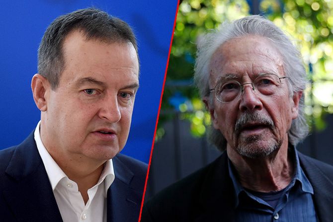 Ivica Dačić i Peter Handke