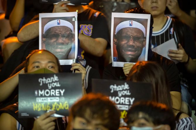 Lebron Džejms Hongkong