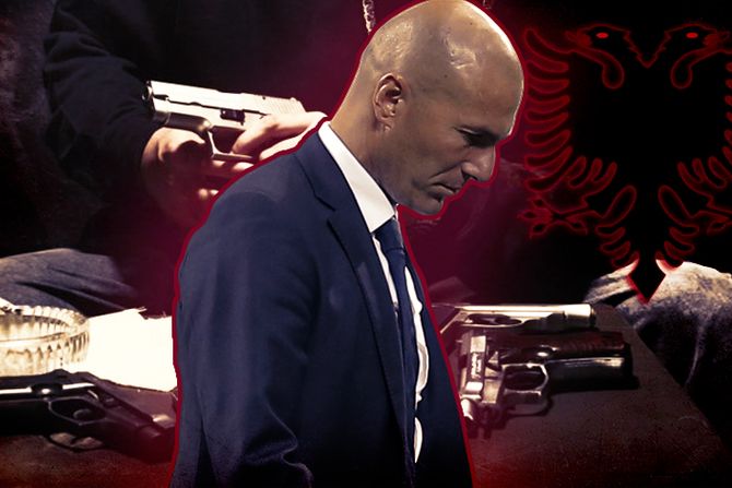 Zidan, Albanska mafija