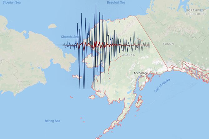 Zemljotres Aljaska