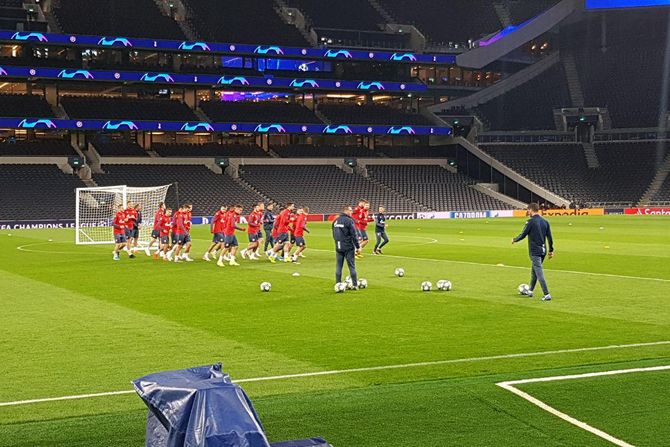 Trening FK Crvena zvezda