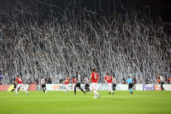 FK Partizan, FK Mančester Junajted, Manchester United