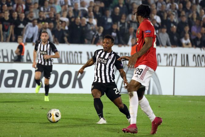 FK Partizan, FK Mančester Junajted, Manchester United