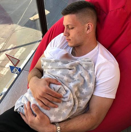 Luka Jović, sin David