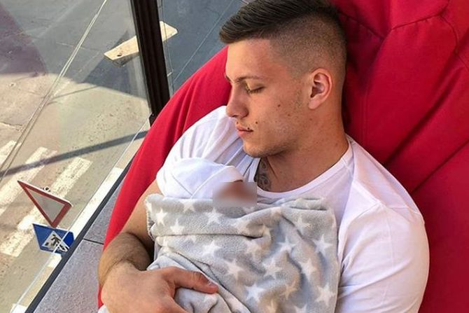 Luka Jović, sin David