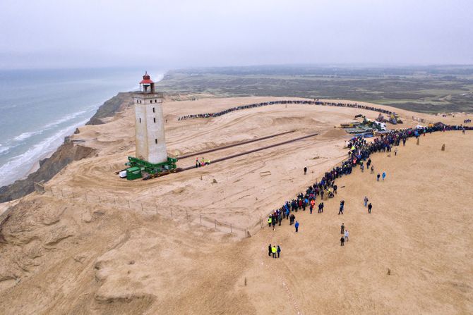 Rubjerg Knude preseljenje svetionika