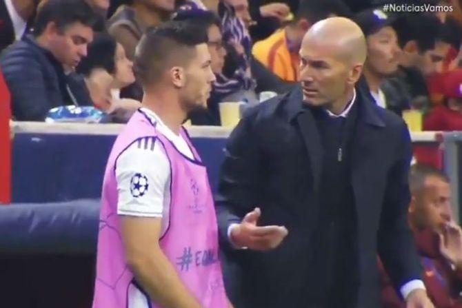 Luka jovic, zinedin zidan