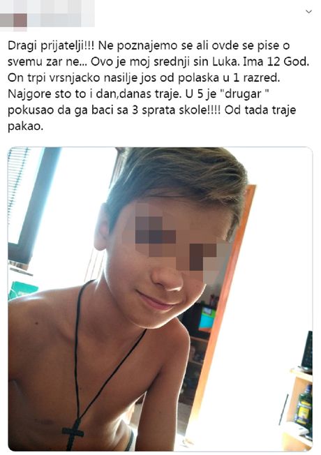 Luka, vrsnjacko nasilje Luka, vrsnjacko nasilje