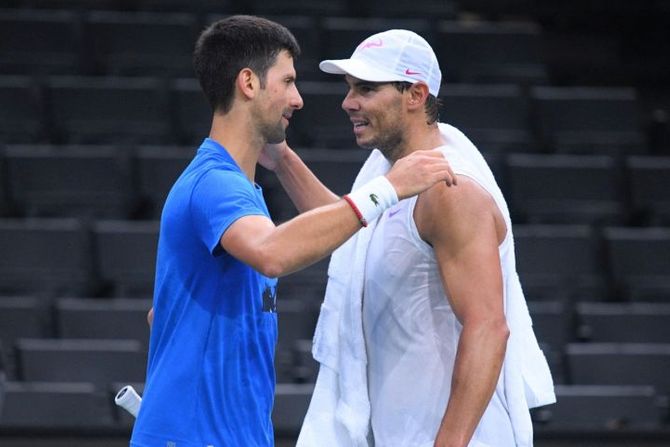 Rafael Nadal, Novak Đoković