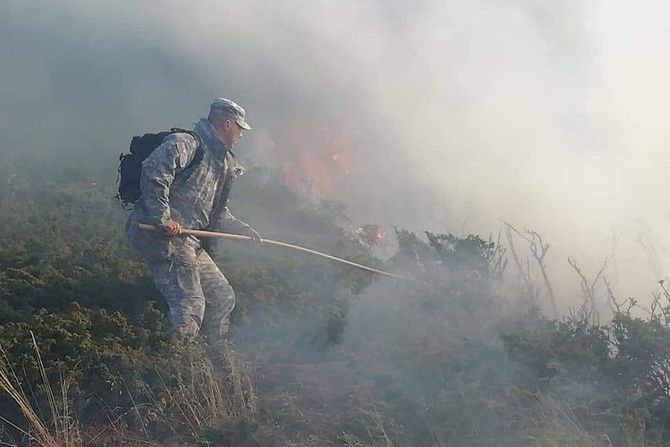 Požar na Staroj planini