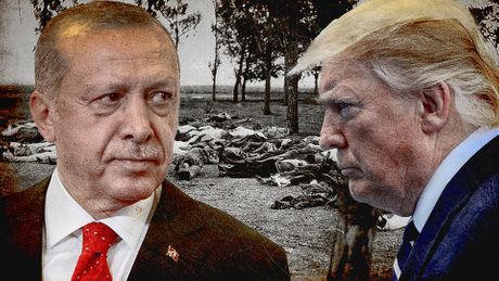 erdogan i tramp, genocid nad jermenima
