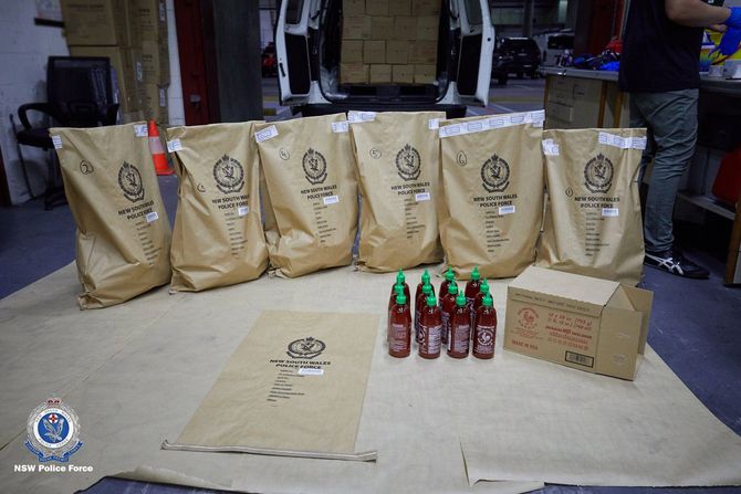 NSW Police Force, 400 kilograma droge kristalnog metamfetamina